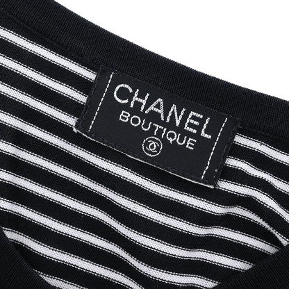 Chanel Short Sleeve Cardigan Black #38