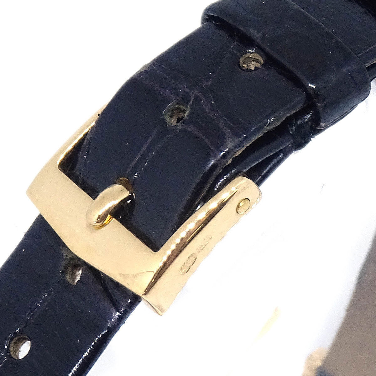 Patek Philippe * Calatrava Ref.4819 Quartz Watch 18K Crocodile