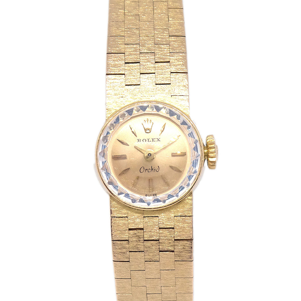 Rolex Orchid Ref.2059 Manual-winding Watch 18KYG