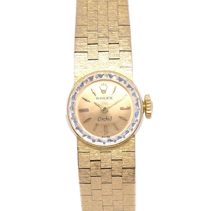 Rolex Orchid Ref.2059 Manual-winding Watch 18KYG
