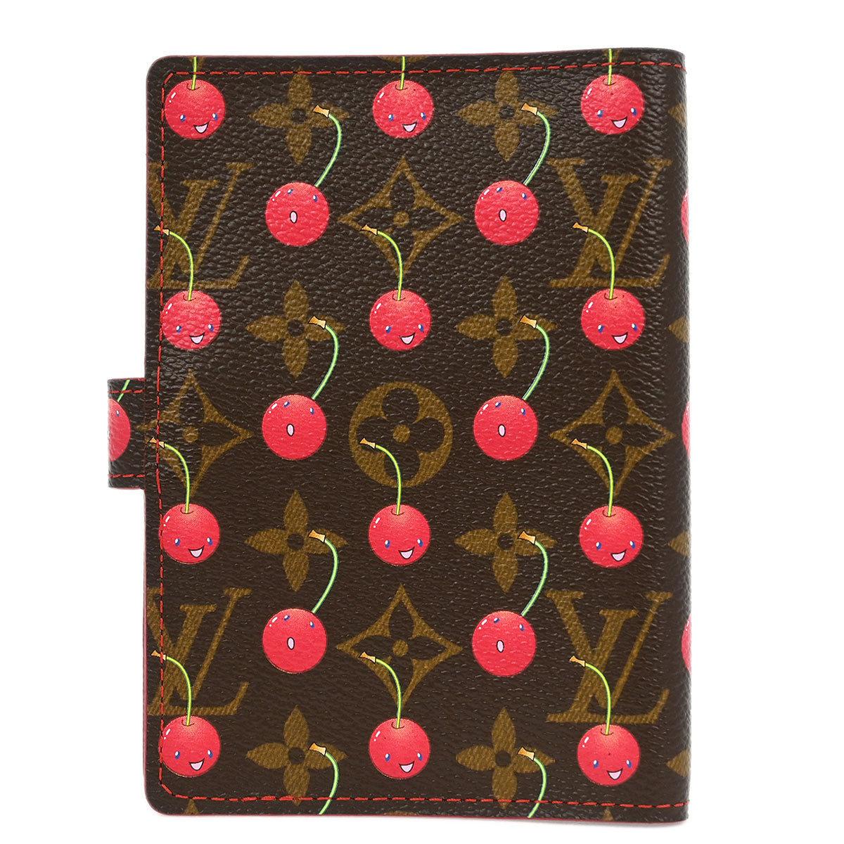 Louis Vuitton Monogram Cherry Agenda PM Note Book Cover R21023 Small Goods