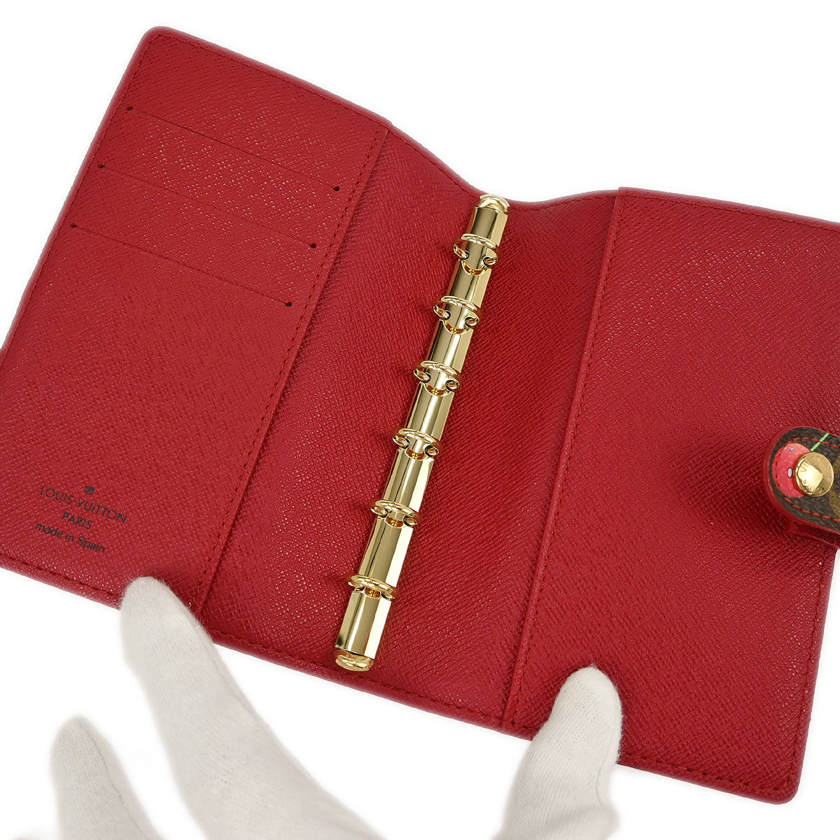 Louis Vuitton Monogram Cherry Agenda PM Note Book Cover R21023 Small Goods