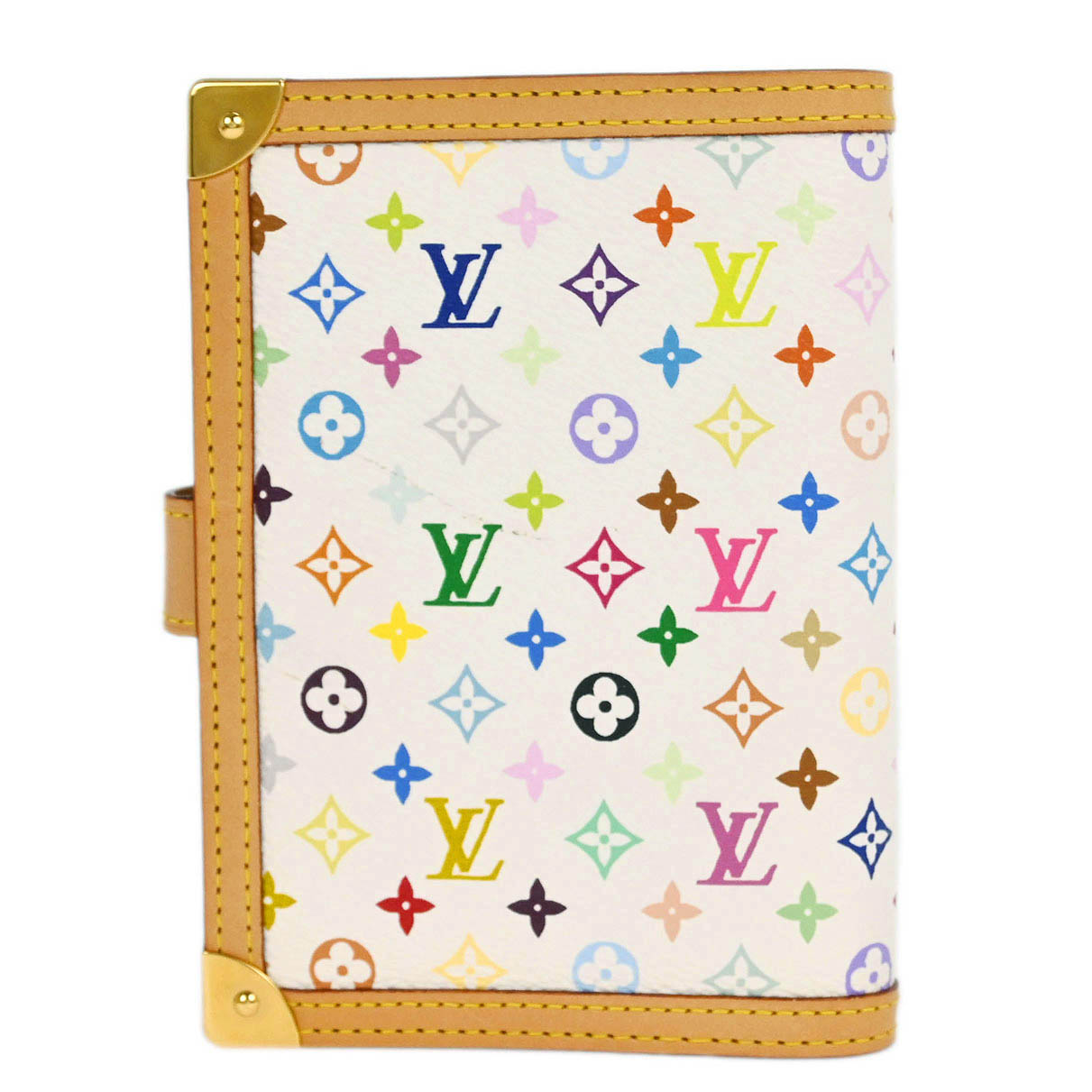 Louis Vuitton Monogram Multicolor Agenda PM Notebook Cover R20896 Small Good