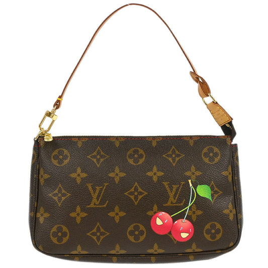 Louis Vuitton Monogram Cherry Pochette Accessoires Handbag M95008
