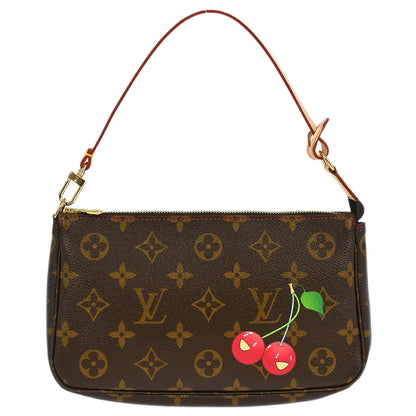 Louis Vuitton Monogram Cherry Pochette Accessoires Handbag M95008