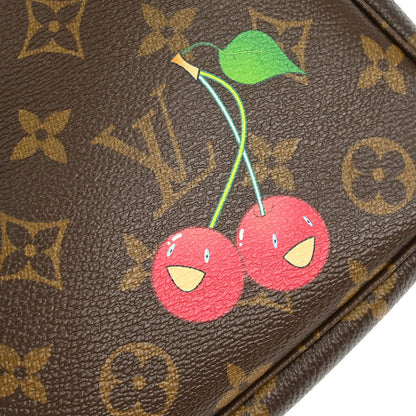 Louis Vuitton Monogram Cherry Pochette Accessoires Handbag M95008