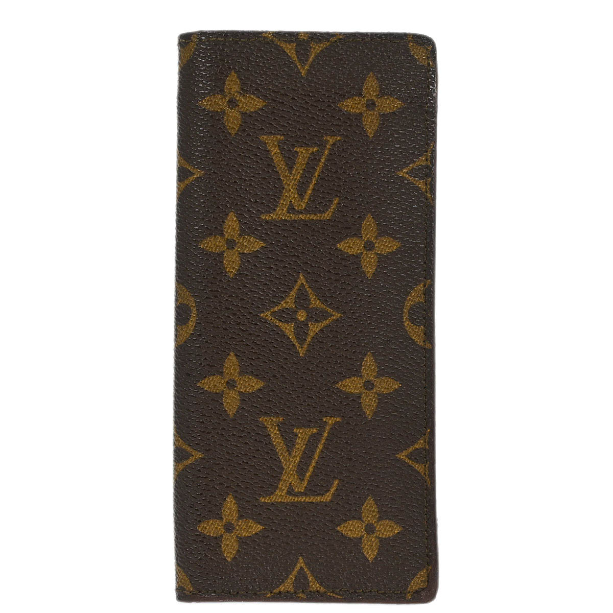 Louis Vuitton Monogram Etui Lunettes Simple Glasses Case M62962 Small Good