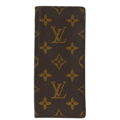 Louis Vuitton Monogram Etui Lunettes Simple Glasses Case M62962 Small Good