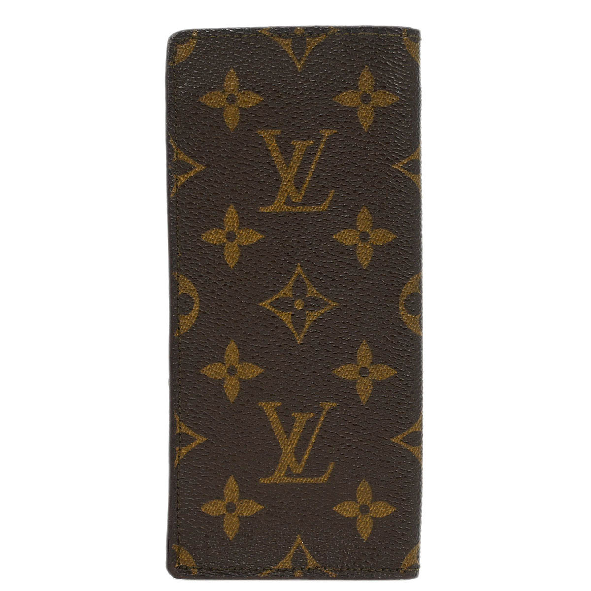 Louis Vuitton Monogram Etui Lunettes Simple Glasses Case M62962 Small Good