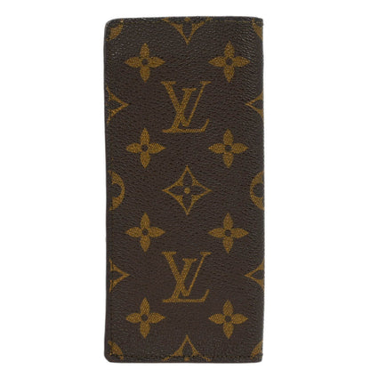 Louis Vuitton Monogram Etui Lunettes Simple Glasses Case M62962 Small Good