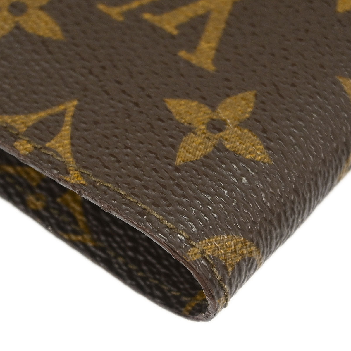 Louis Vuitton Monogram Etui Lunettes Simple Glasses Case M62962 Small Good