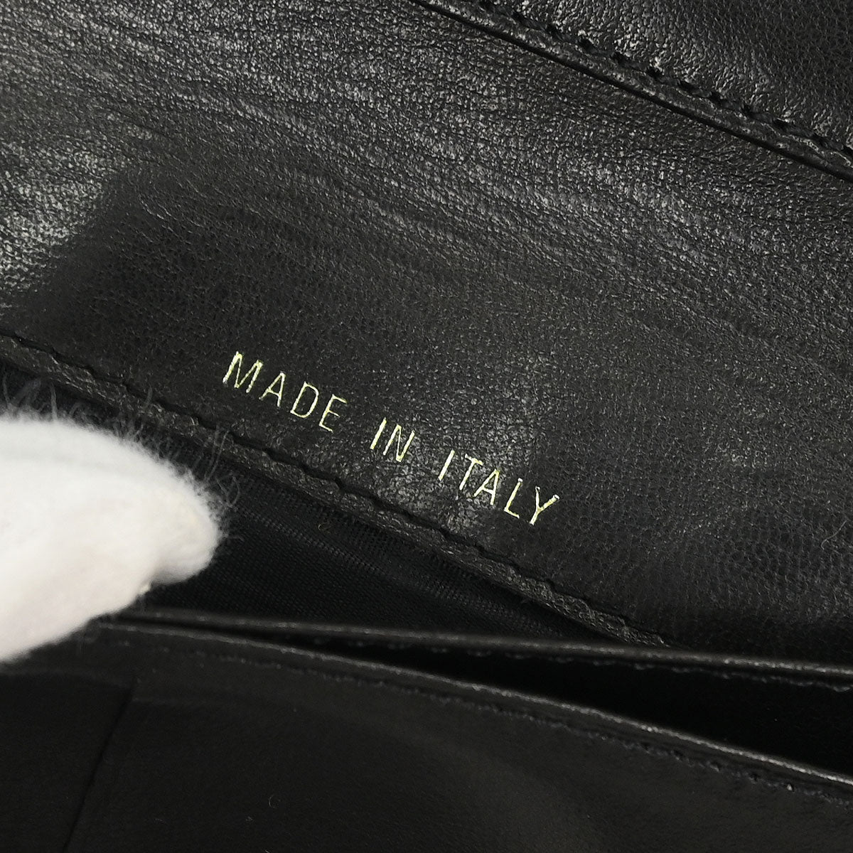 Chanel Black Caviar Trifold Wallet
