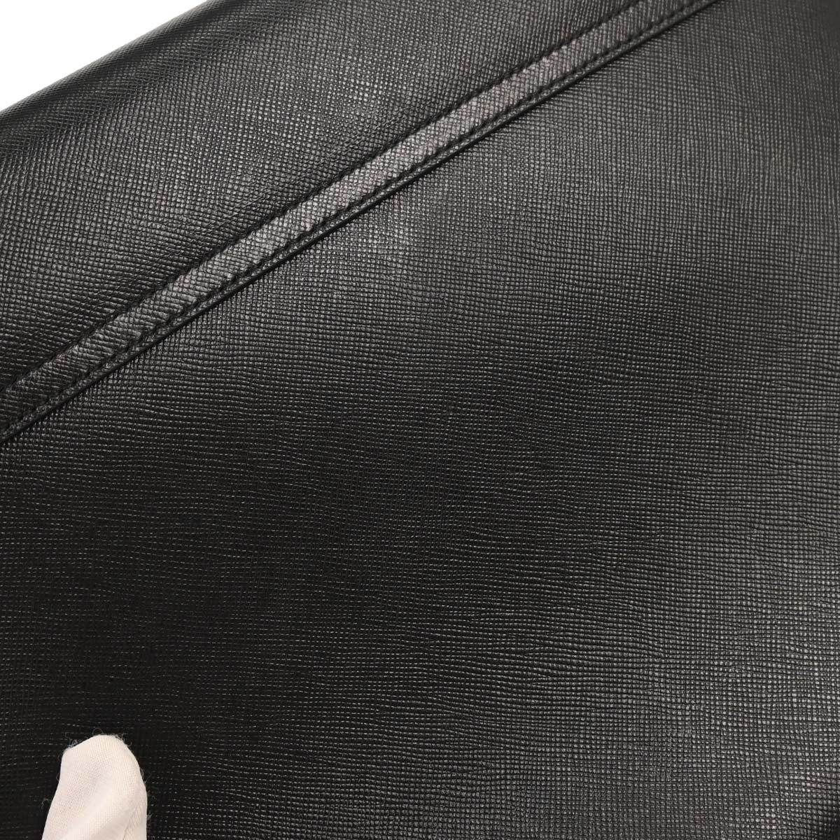 Salvatore Ferragamo Black Gancini 2way Shoulder Handbag
