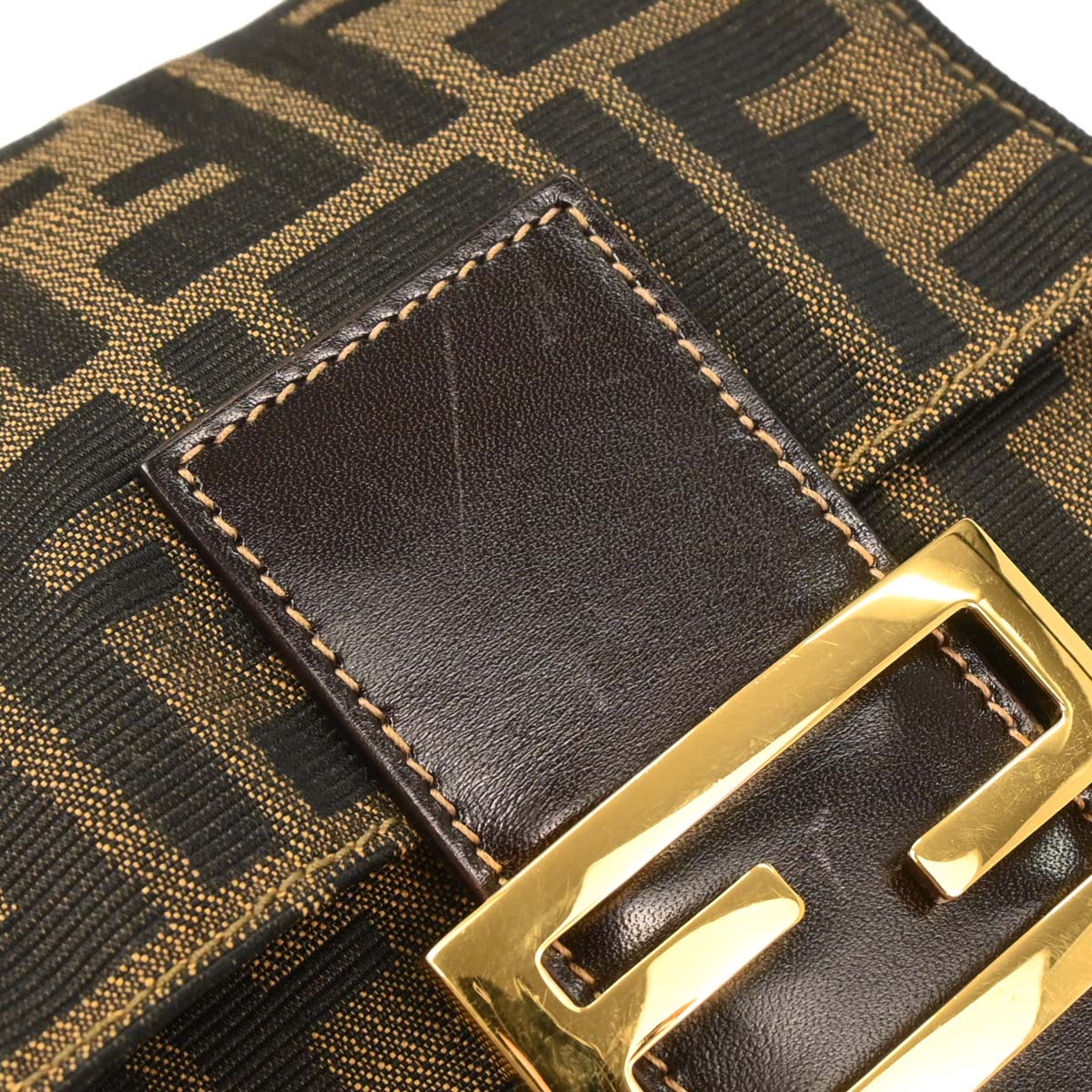 Fendi Brown Zucca Handbag