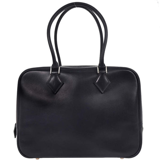 Hermes 2000 Blue Indigo Box Calf Plume 28 Handbag