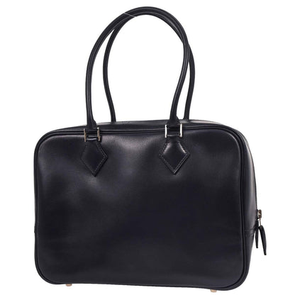 Hermes 2000 Blue Indigo Box Calf Plume 28 Handbag