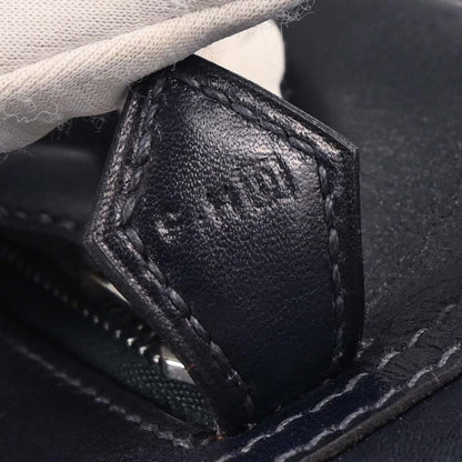 Hermes 2000 Blue Indigo Box Calf Plume 28 Handbag