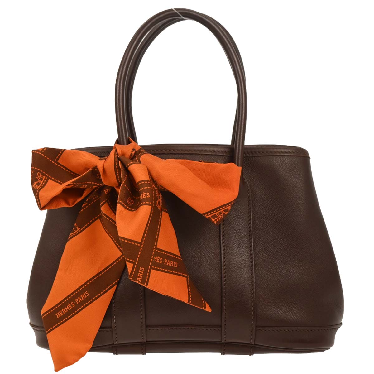 Hermes 2005 Havana Swift Garden Twilly TTPM Tote Handbag