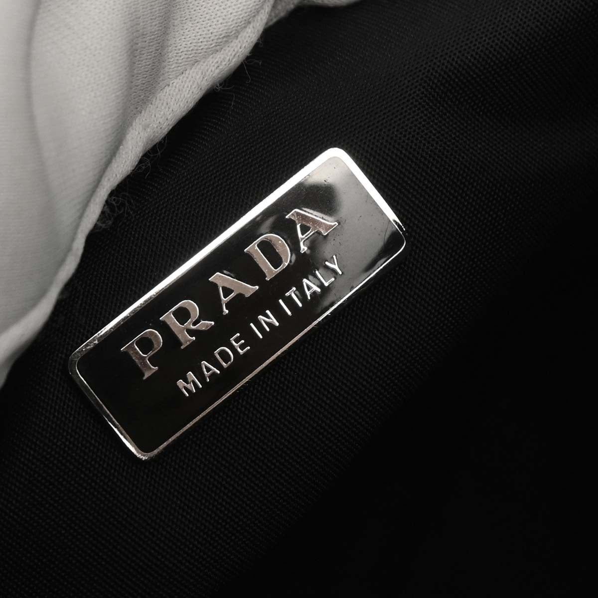 Prada Black Nylon Handbag