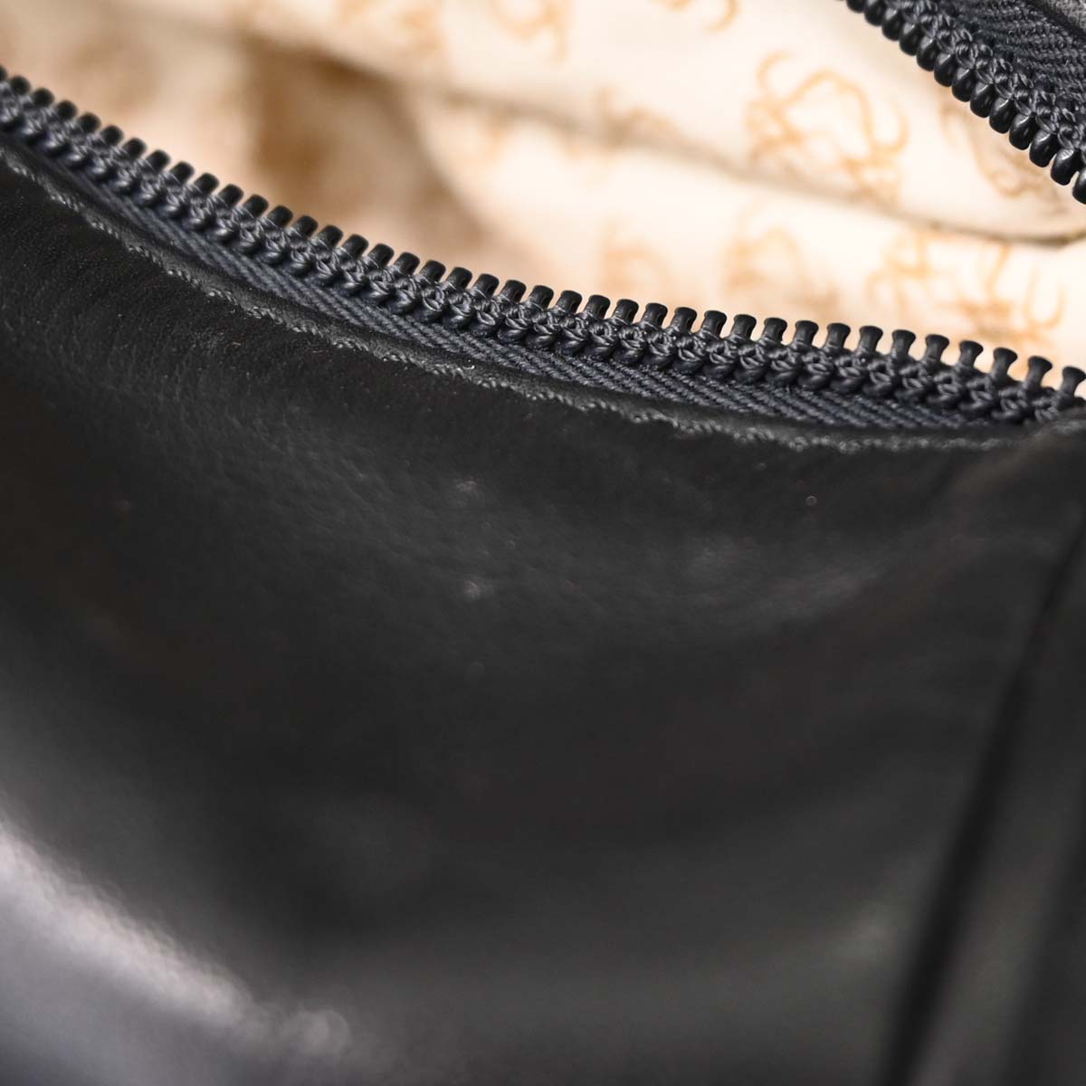 Loewe Black Leather 2way Shoulder Duffle Handbag