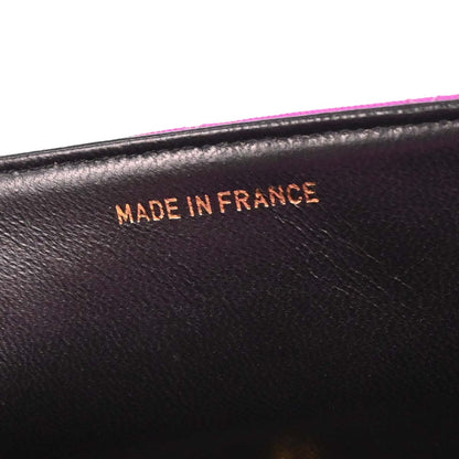 Chanel 1994-1996 Purple Nylon Medium Single Flap Shoulder Bag