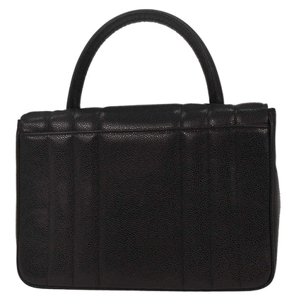 Chanel 1994-1996 Black Caviar Handbag