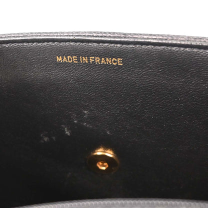 Chanel 1994-1996 Black Caviar Handbag