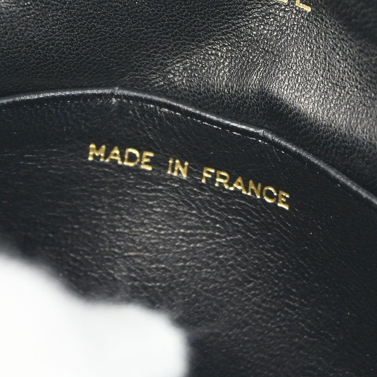 Chanel Bronze Lambskin Classic Flap Micro Bag Pouch