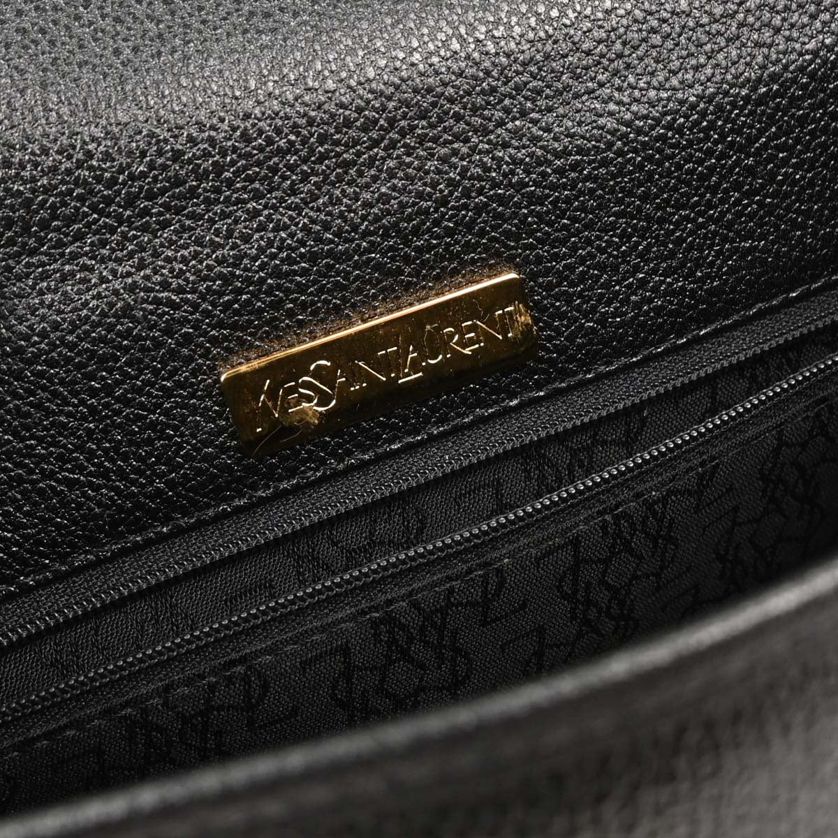 Yves Saint Laurent Black Shoulder Bag