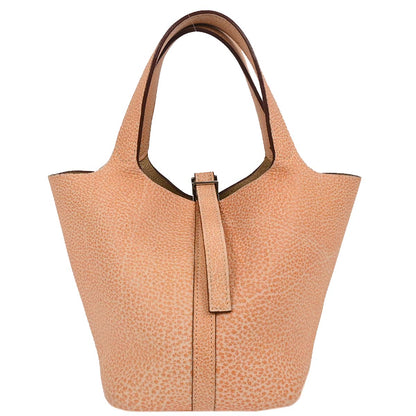 Hermes 2002 Orange Dalmatian Picotin 18 PM Handbag