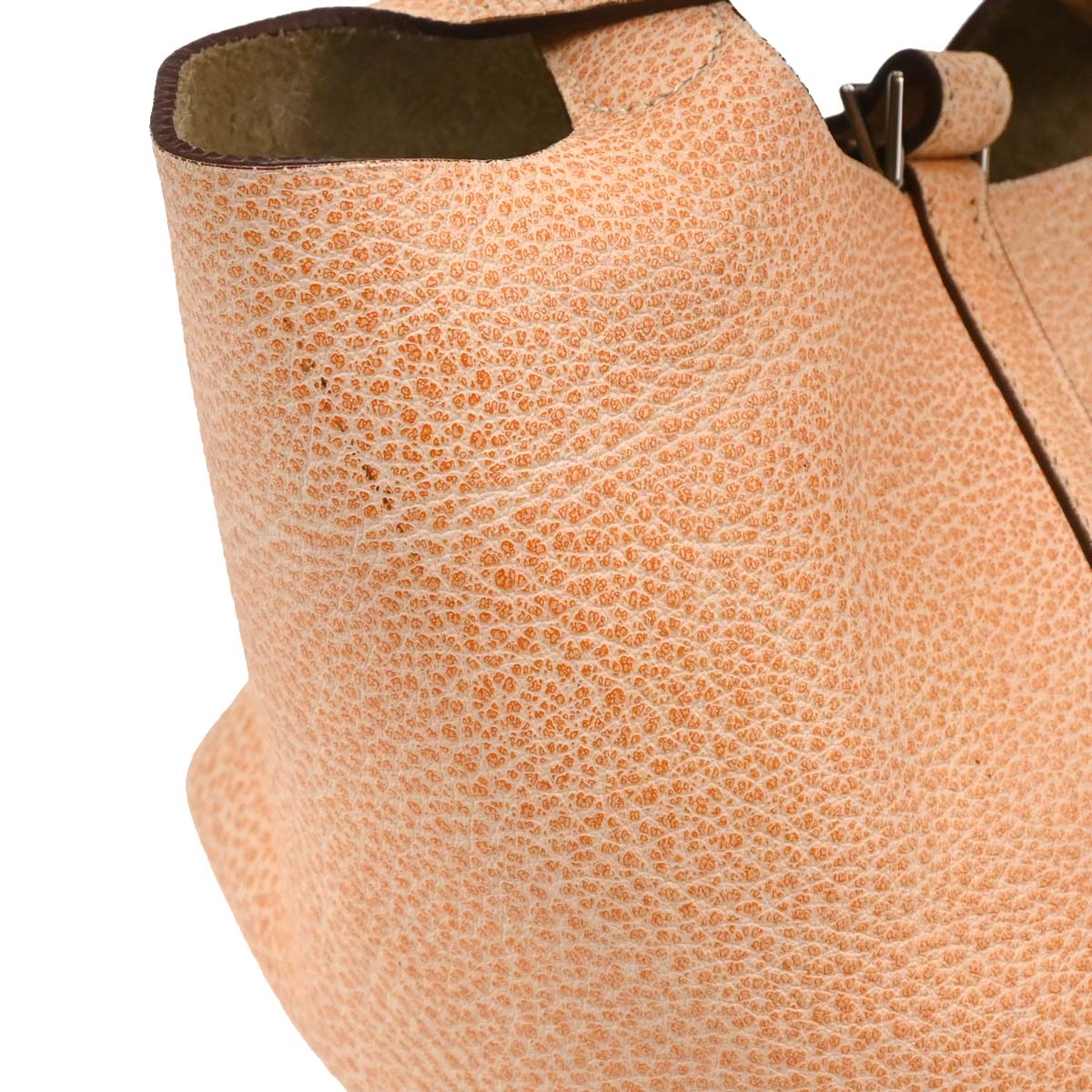 Hermes 2002 Orange Dalmatian Picotin 18 PM Handbag