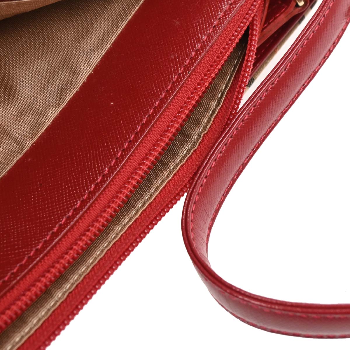 Burberry Beige Canvas House Check Handbag