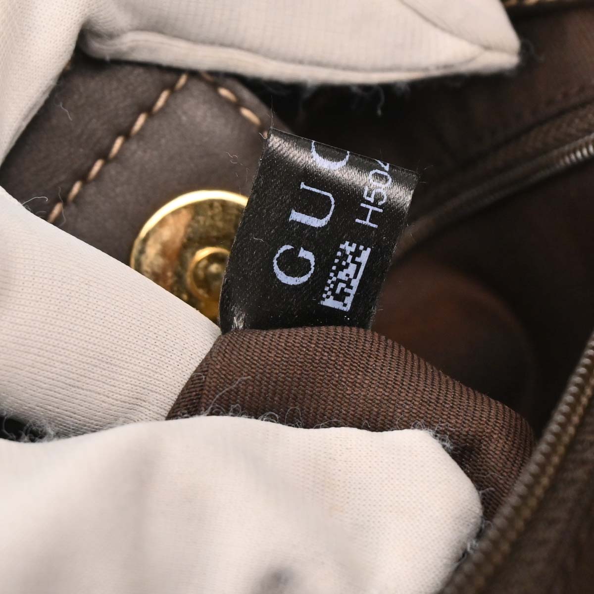 Gucci Beige Canvas GG Tote Handbag
