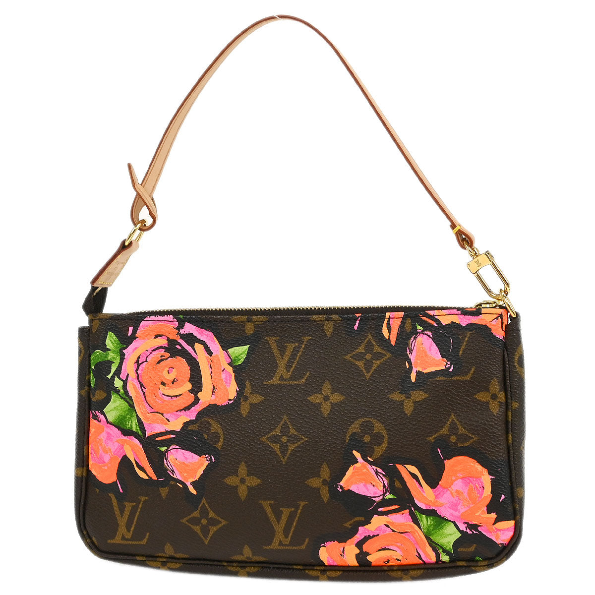 Louis Vuitton Monogram Rose Pochette Accessoires Handbag M48615