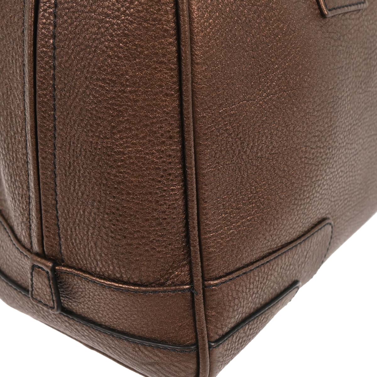 Loewe Bronze Leather Amazona 36 Handbag
