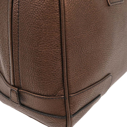 Loewe Bronze Leather Amazona 36 Handbag