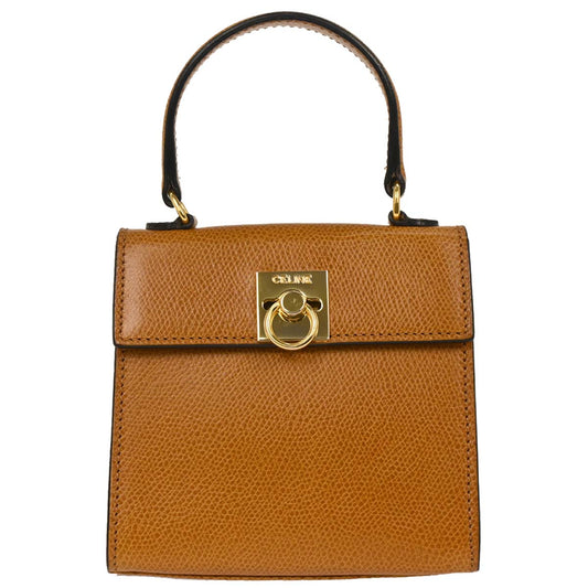 Celine Brown Leather Handbag