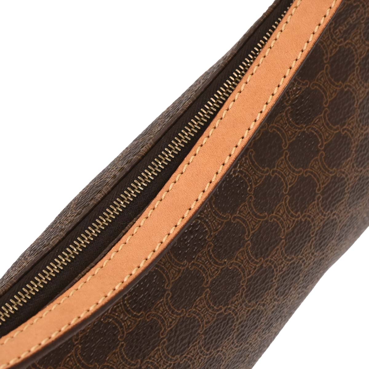 Celine Brown Macadam Handbag
