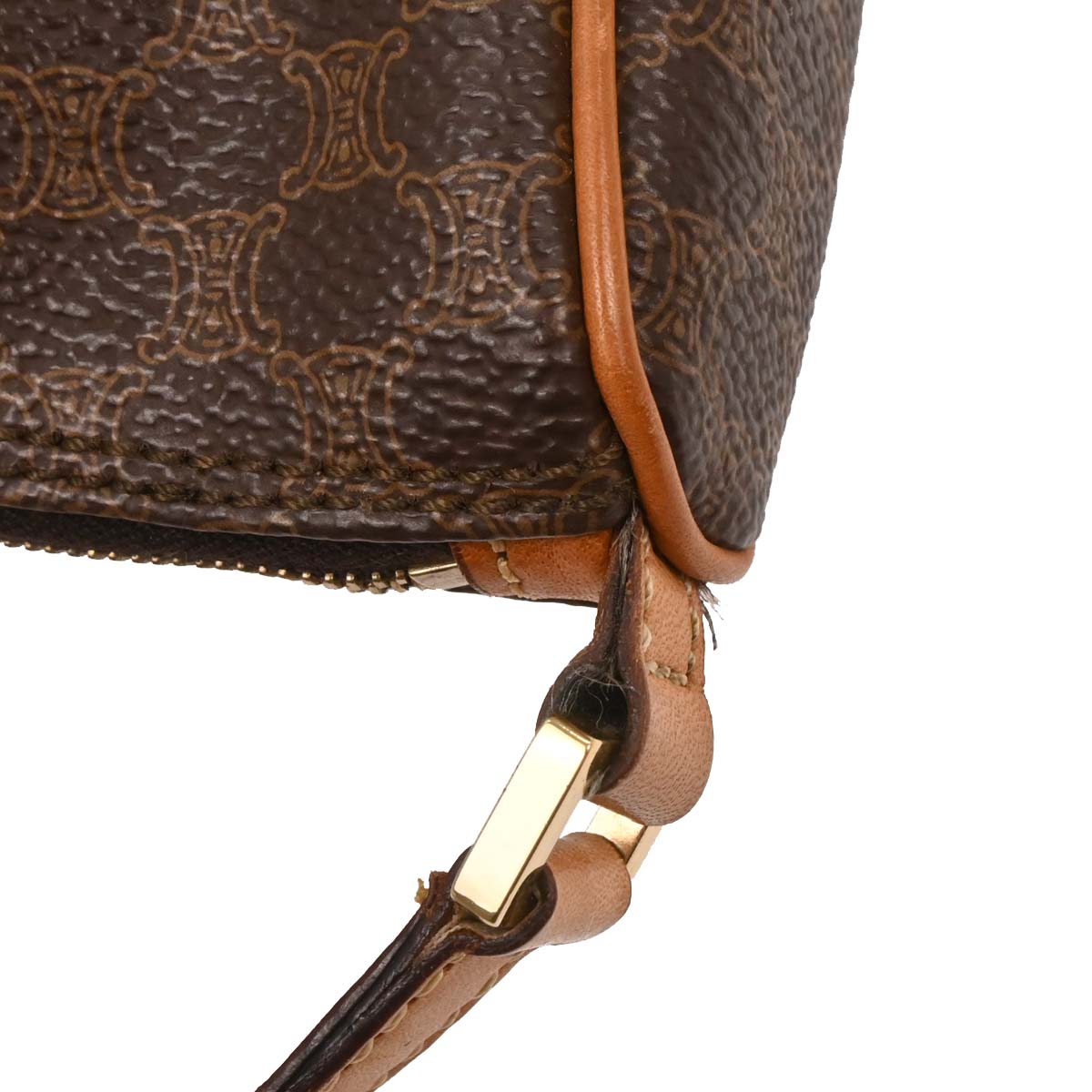 Celine Brown Macadam Handbag