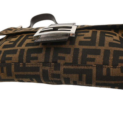 Fendi Brown Zucca Baguette Handbag