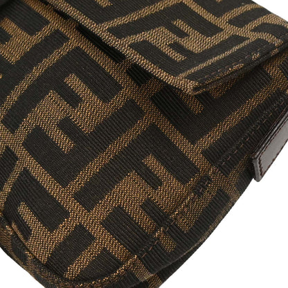 Fendi Brown Zucca Baguette Handbag