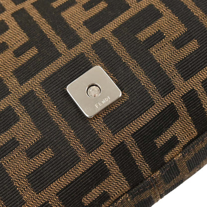 Fendi Brown Zucca Baguette Handbag