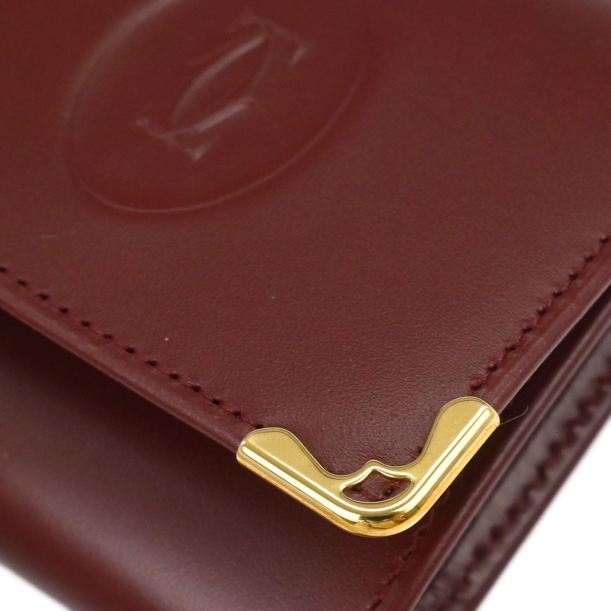 Cartier Bordeaux Coin Purse Wallet