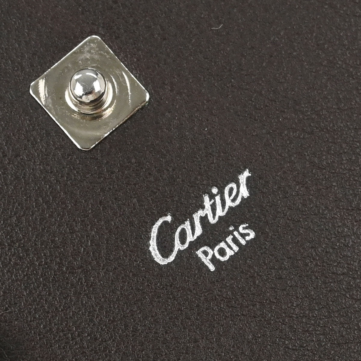 Cartier Brown Coin Purse Wallet