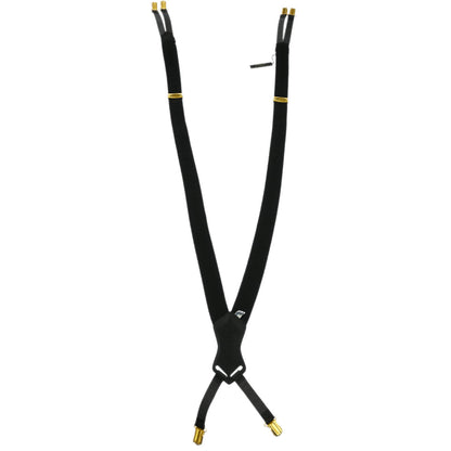 Chanel Black Suspenders Small Good