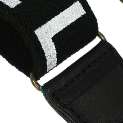 Chanel Black Suspenders Small Good