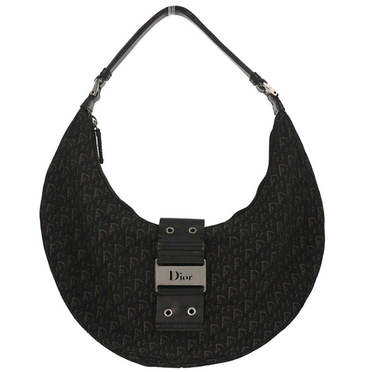 Christian Dior 2003 Black Street Chic Trotter Handbag