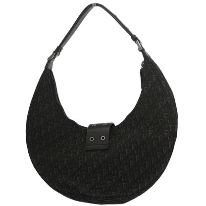 Christian Dior 2003 Black Street Chic Trotter Handbag