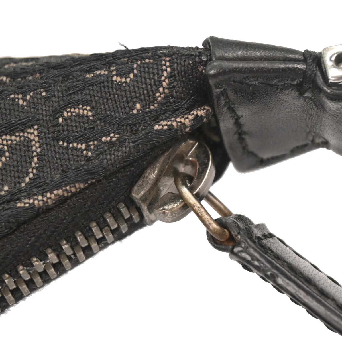Christian Dior 2003 Black Street Chic Trotter Handbag