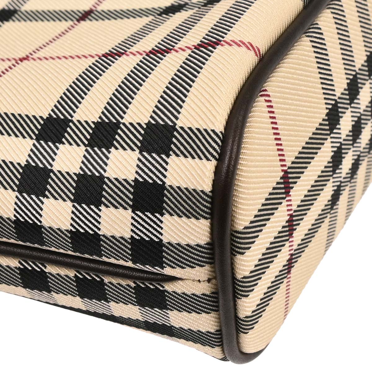 Burberry Beige Brown Burberry Check Tote Bag